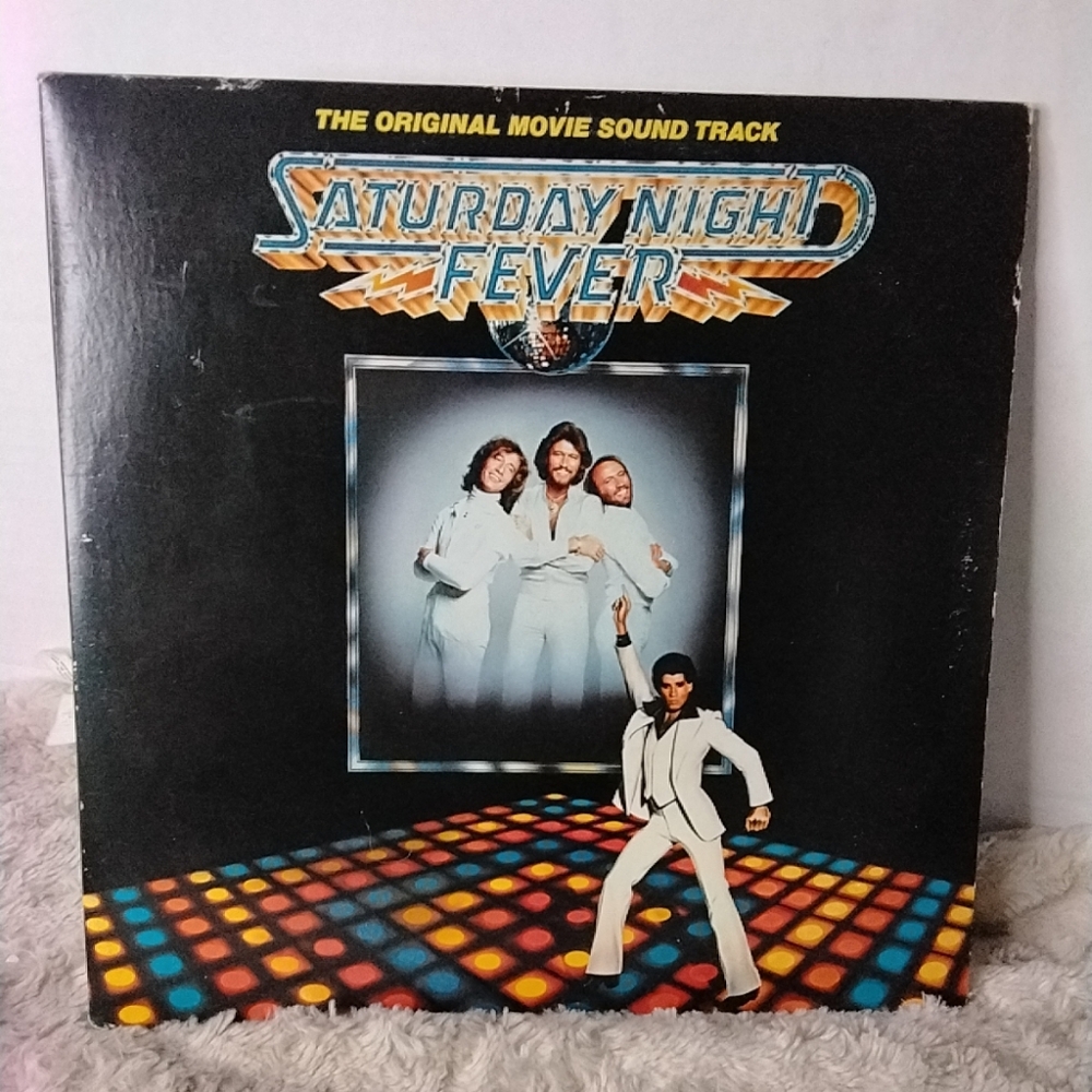 Saturday Night Fever Original Soundtrack 1977 1st US Press RS-2-4001. NM VINYL.